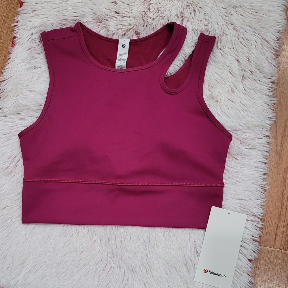 Lululemon Mastered Motion Cropped Tank